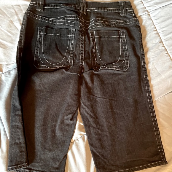 Women’s Venezia Dark wash Denim Shorts size 14 - Picture 3 of 4